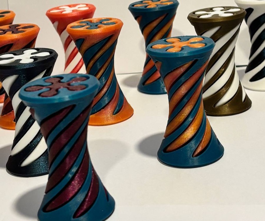 Espiral Cónico Sensorial - Lumier 3D Studio